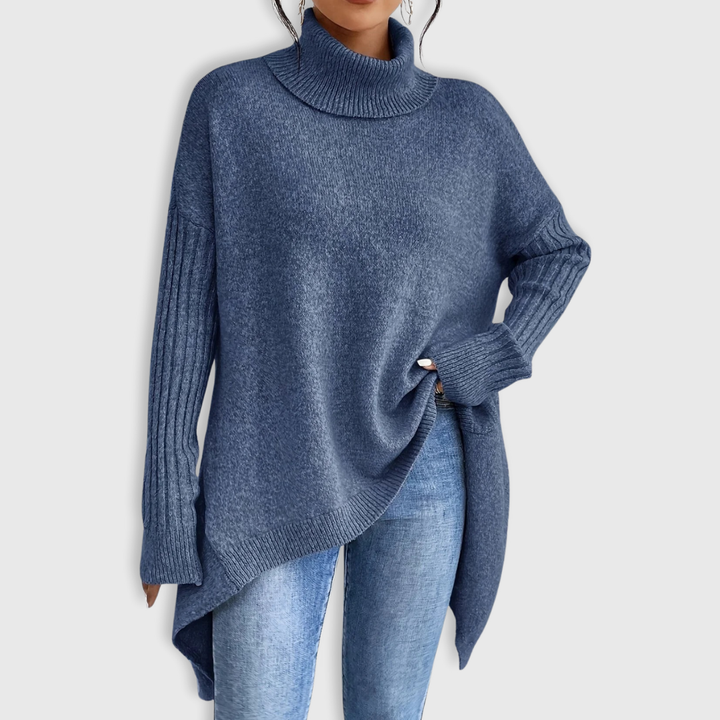 Irina | Oversized Turtleneck Sweater