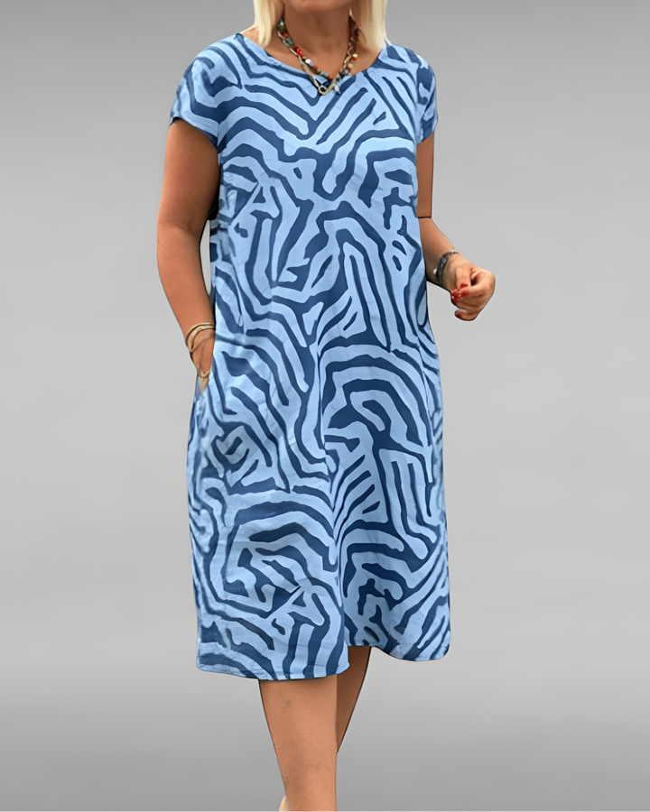 Sarah | Round Neck Dress