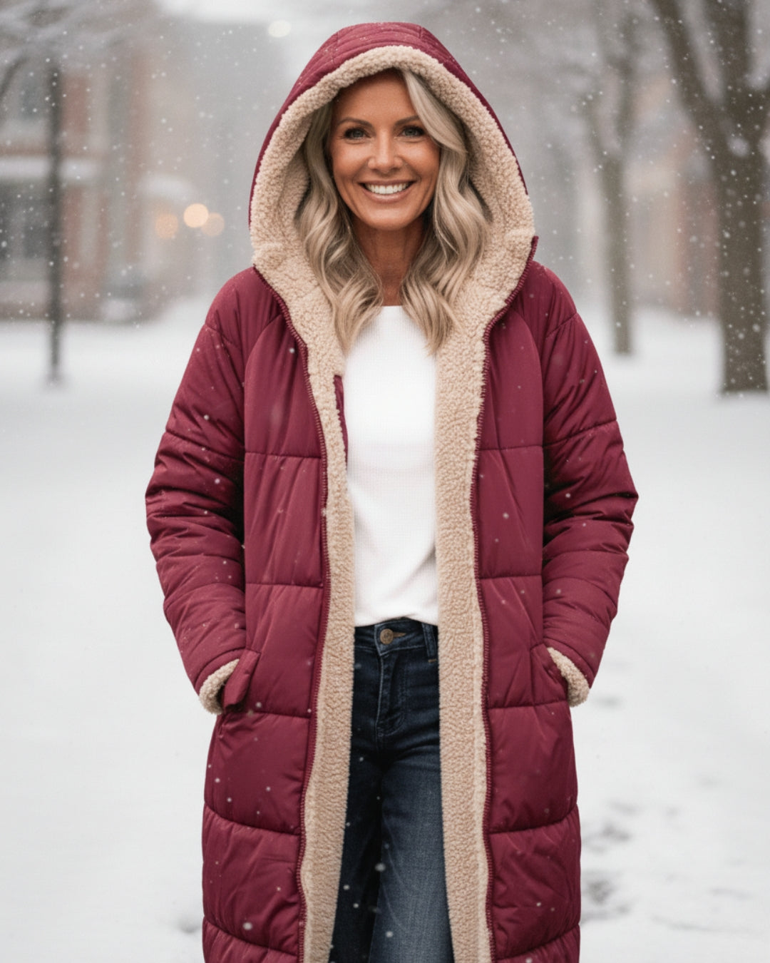 Eleanor | Sherpa Winter Coat