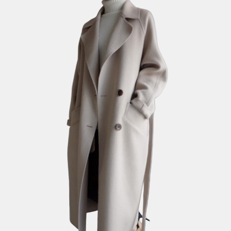 Carla | Chic Long Trench Coat
