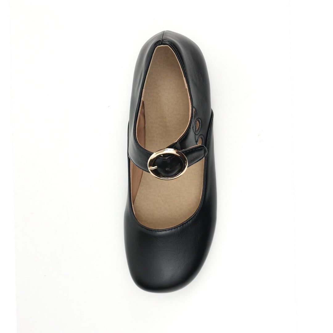 Mary | Orthopaedic Leather Flats